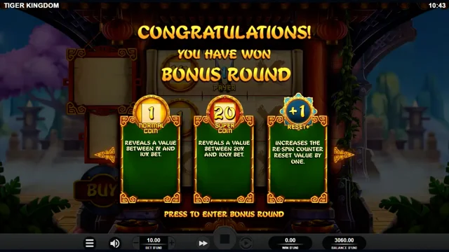 Tiger Kingdom Infinity Reels Slot by Relax Gaming - Play For Free & Real