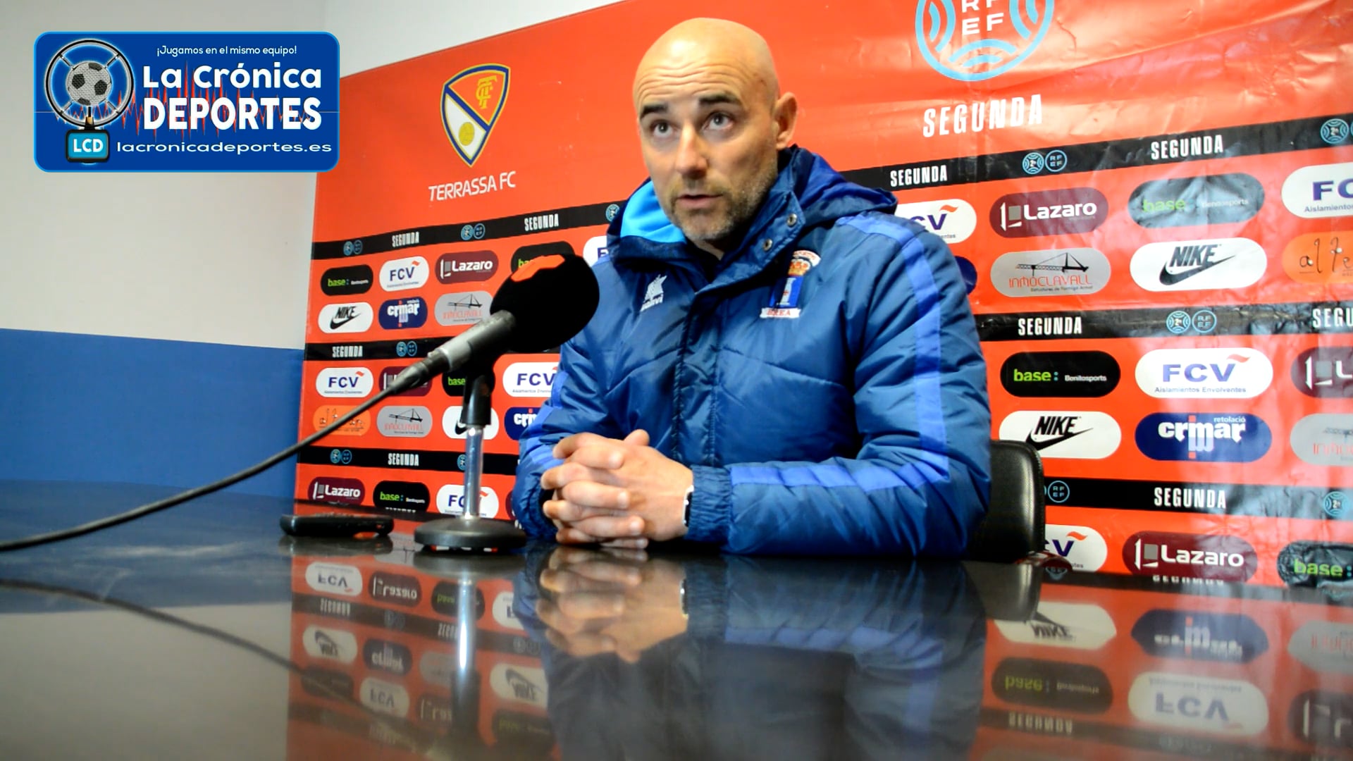 DANI MARTÍNEZ (Entrenador Brea) FC Terrassa 2-2 CD Brea / Jornada 19 / 2ª RFEF - Grupo 3 / Fuente YouTube CD Brea