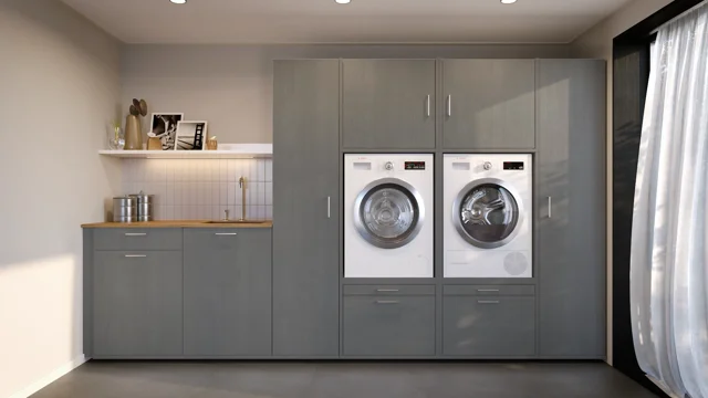 Laundry room & Cleaning cabinet