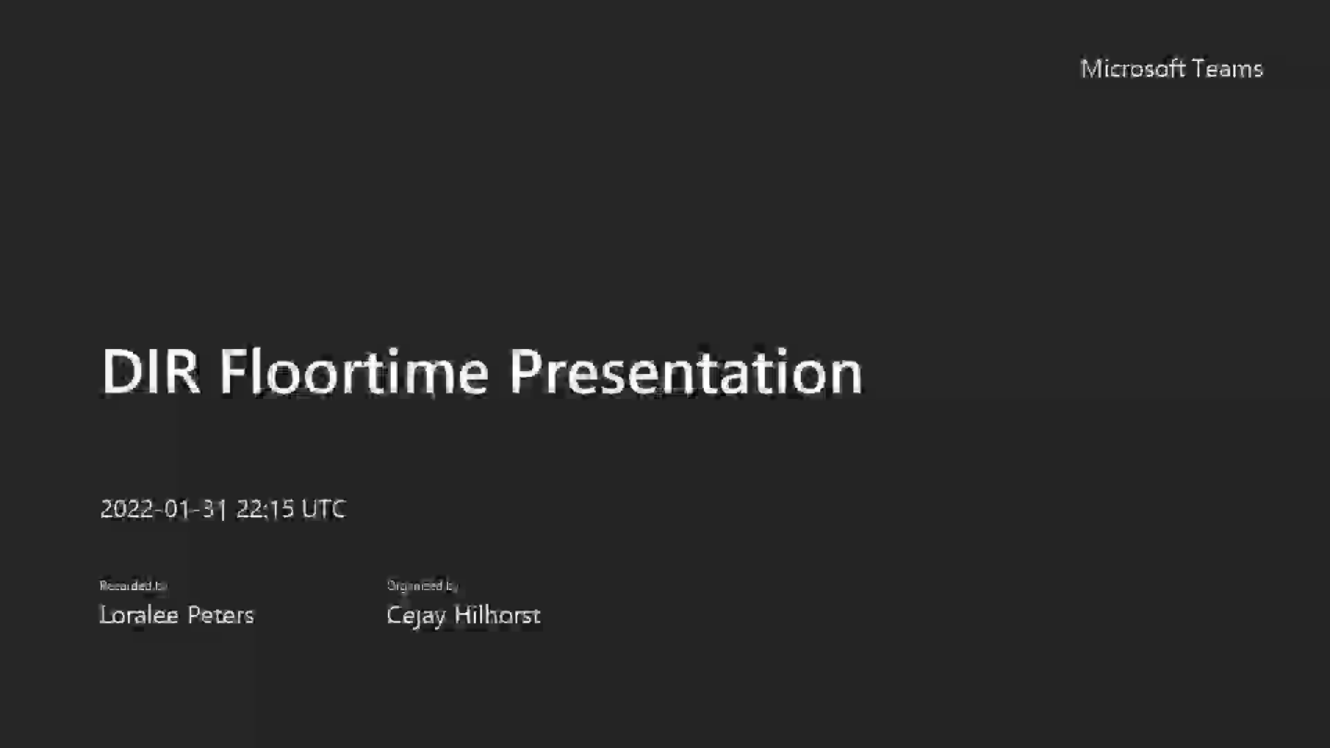 DIR Floortime Presentation on Vimeo