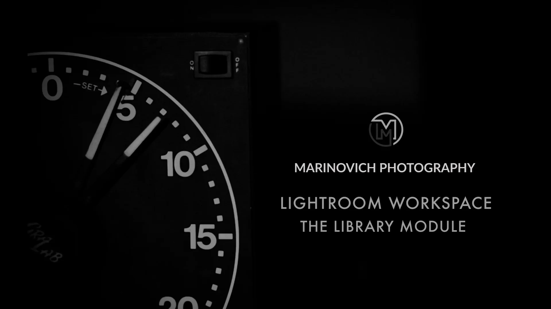 Lightroom Workspace: The Library Module on Vimeo