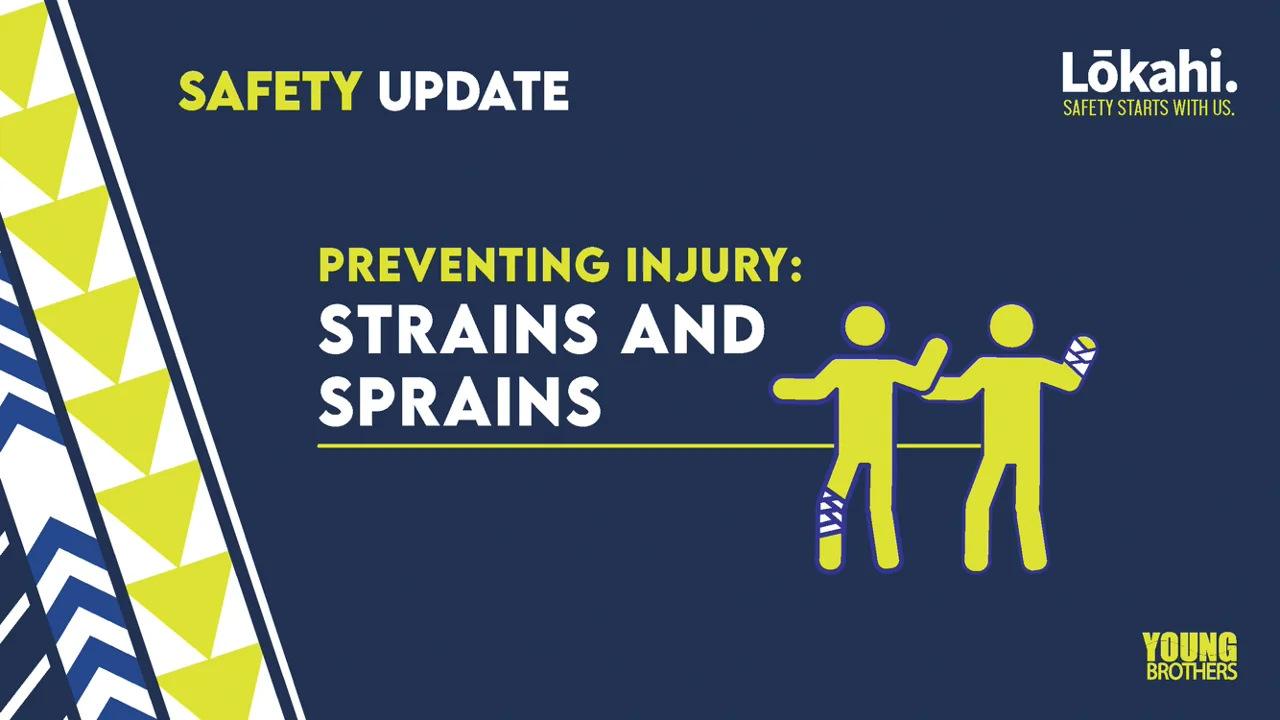 MSD Injuries - Strains and Sprains Feb. 2022 on Vimeo