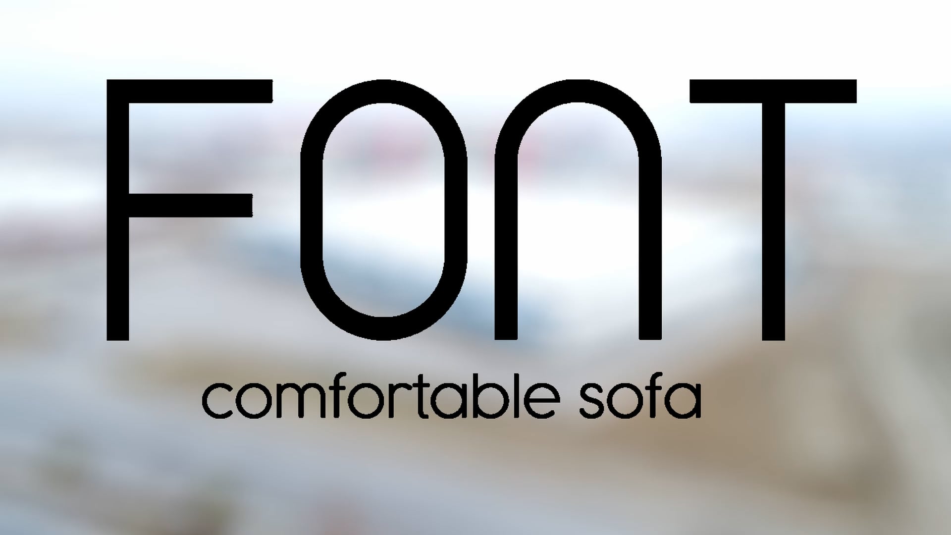 Font Sofa Promo Video (2022)