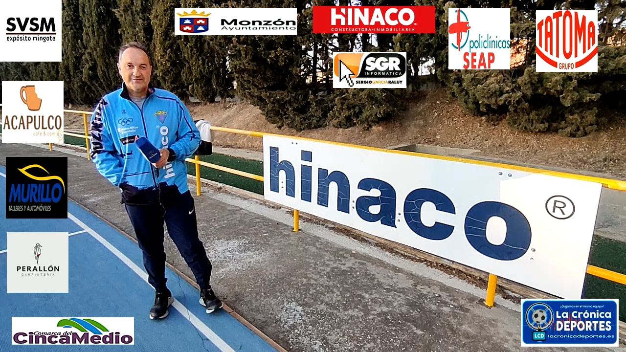 FERNANDO GARCIA HERBERA , ENTRENADOR DEL CA HINACO MONZON Y DEL EQUIPO DE DUATLON DEL HINACO CLUB CICLISTA MONZON