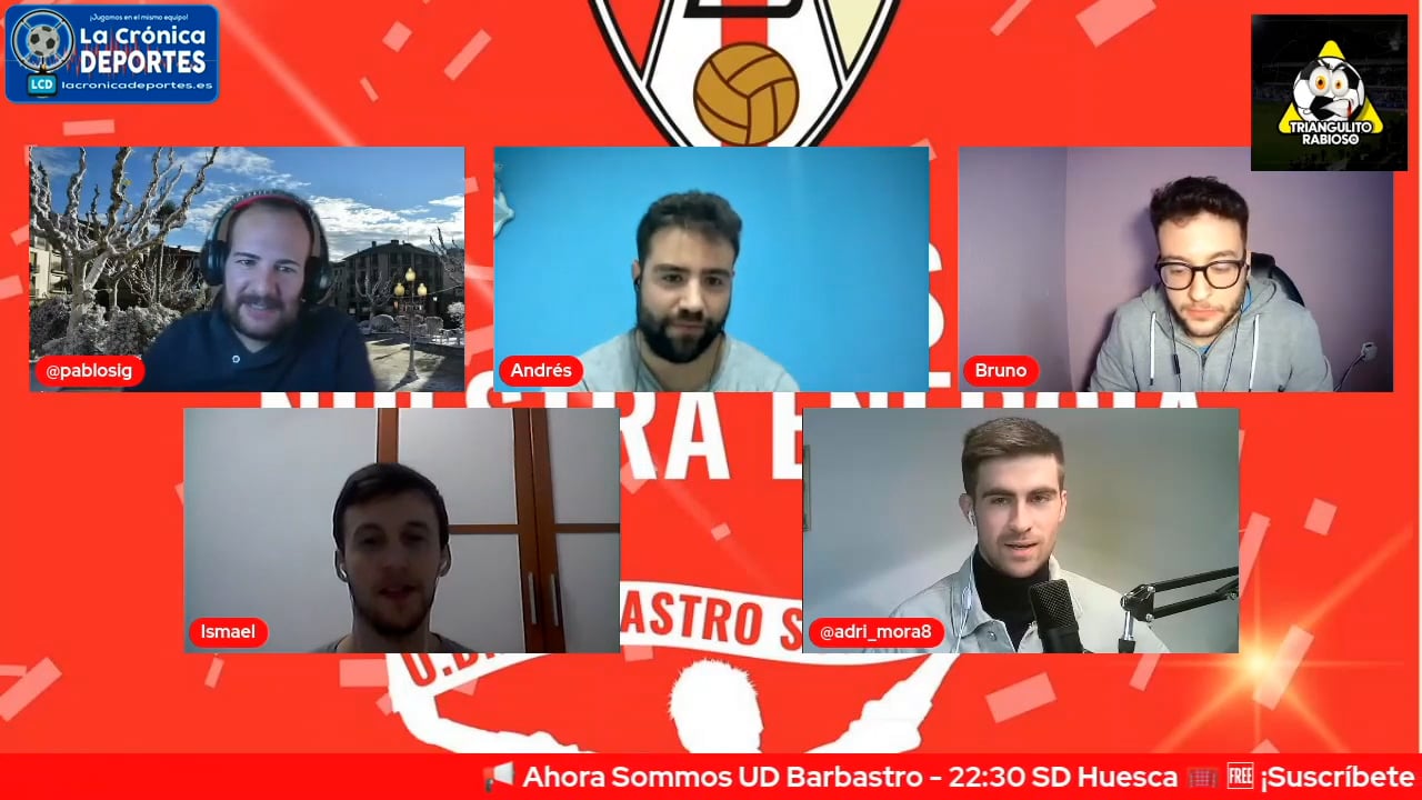 TERTULIA UD BARBASTRO (Programa Especial, Cese Richi Gil) Canal YouTube El Triangulito Rabioso