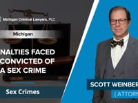 Penalties Faced If Convicted Of A Sex Crime | Scott Weinberg -  MI