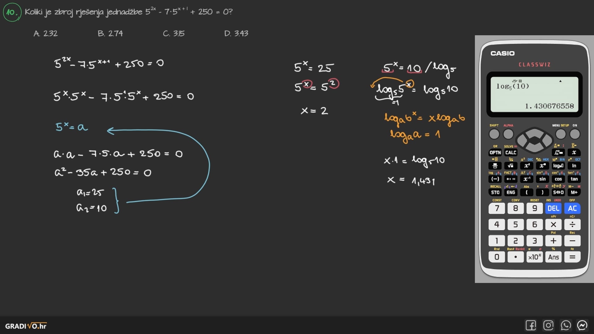 Matematika A - 2019. ljeto, 10.