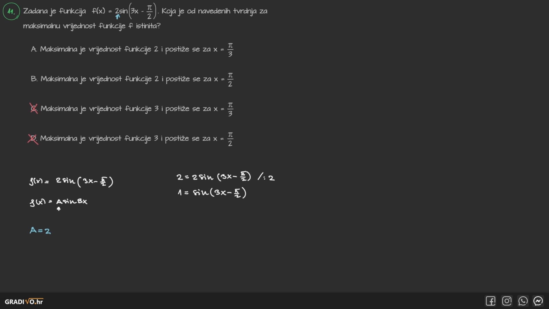 Matematika A - 2019. ljeto, 11.