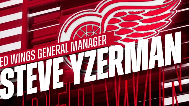 Detroit Red Wings General Manager Steve Yzerman Discusses Young Hockey  Talent - Ilitch Companies News Hub