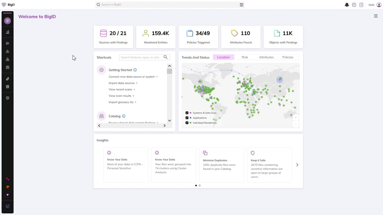 BigID Dashboard Intro Demo - 31 January 2022.mp4 on Vimeo