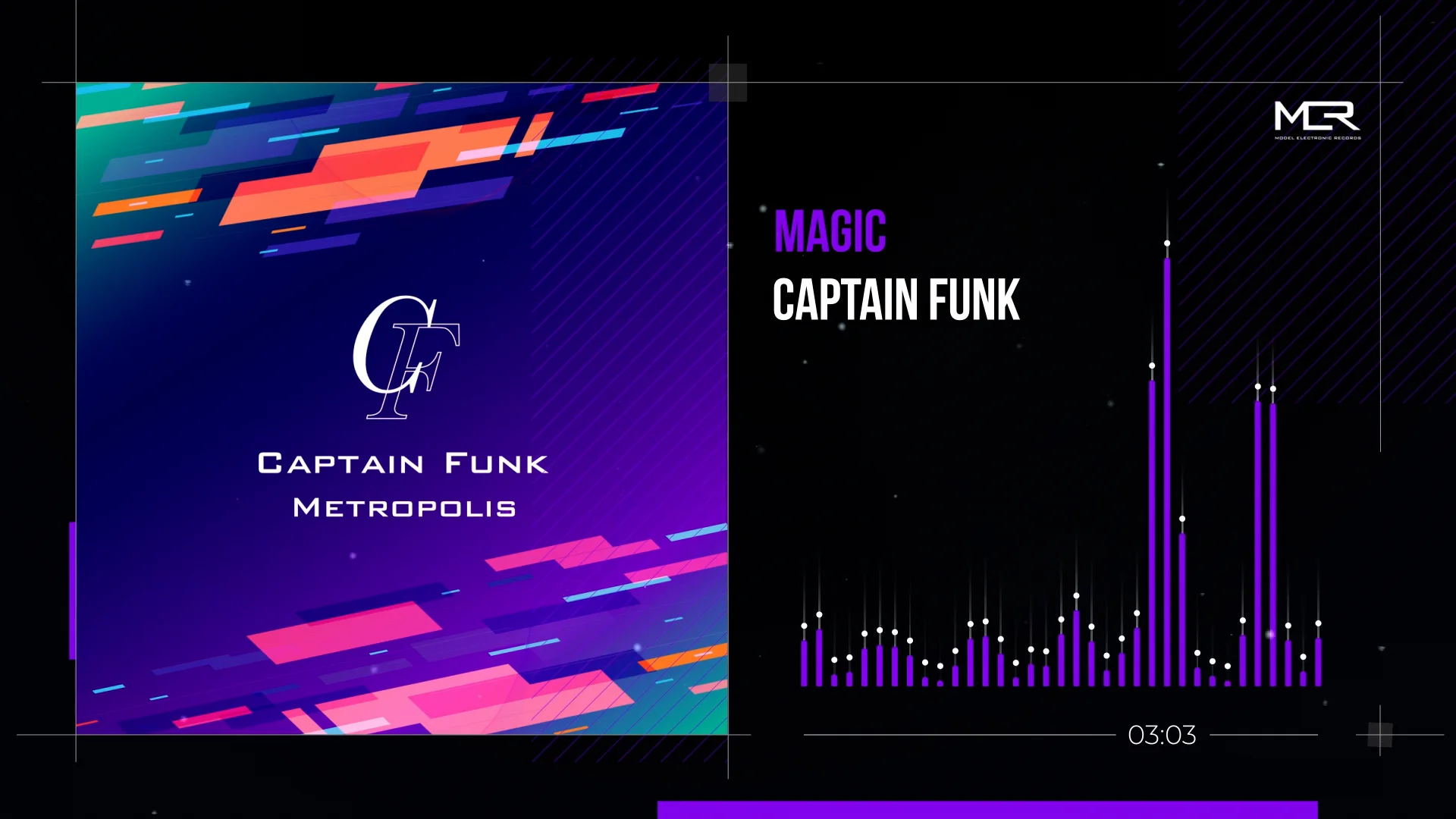 Captain Funk – Magic (Audio Visualizer) | Tatsuya Oe (Captain Funk