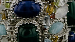 85.00 ct. t.w. Multi-Gem Bracelet in Sterling Silver