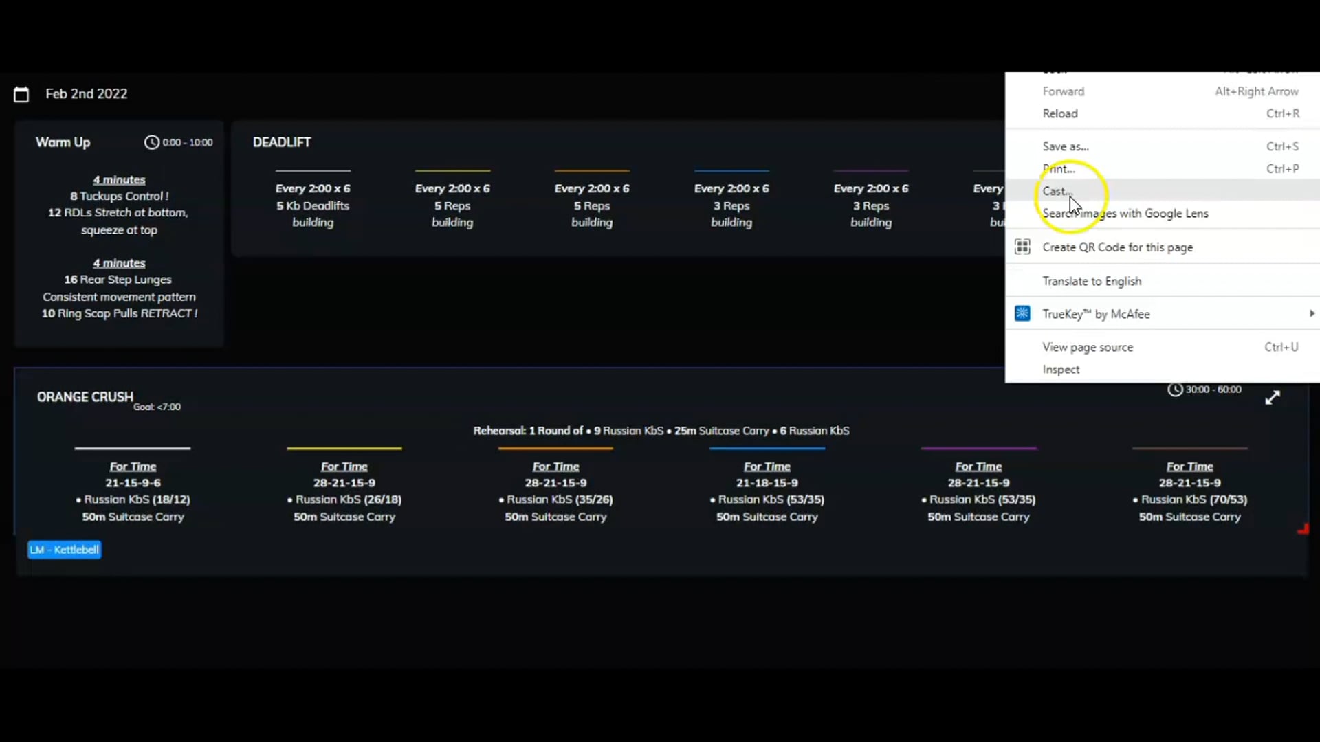 TV Display Options