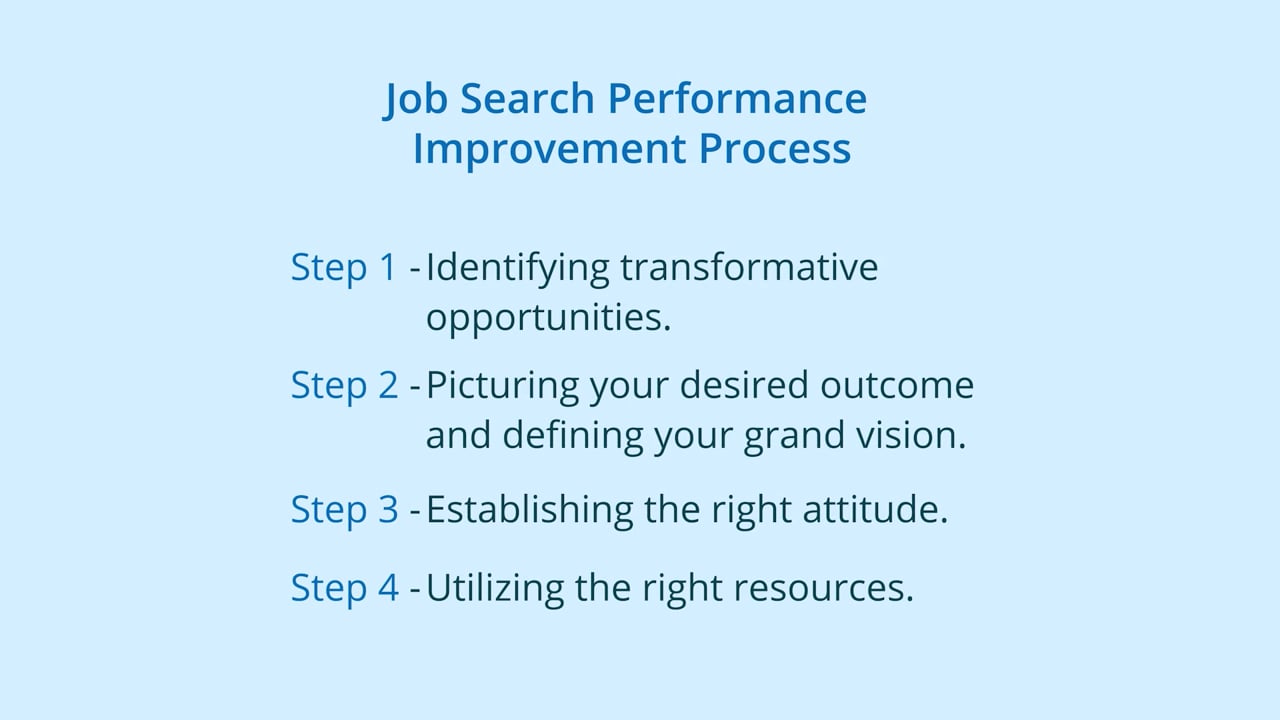 Performance Improvement Process - Step 4