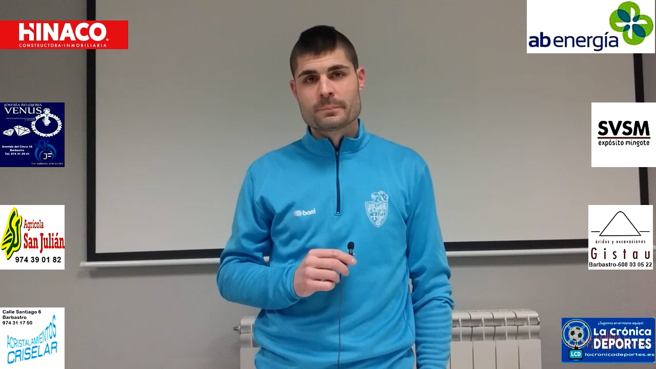 NELSON BALLARÍN (Jugador CD Binéfar) CD Binéfar 3-3 CD Cariñena / J 18 / 3ª División