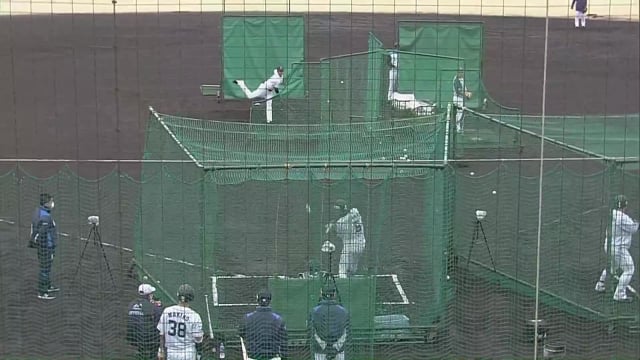 【春季キャンプ】3年目の若獅子が力でねじ伏せた!! ライオンズ・井上広輝が源田壮亮のバットへし折る投球!! 2022年2月3日 埼玉西武ライオンズ