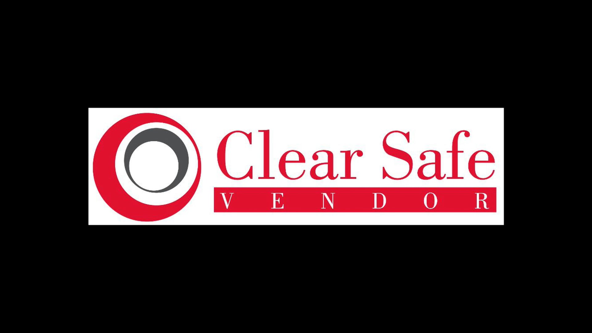 Clear Safe Vendor - Christmas - Ad