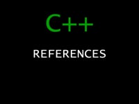 C++ Programming Tutorial 39 - References
