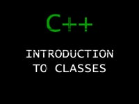 C++ Programming Tutorial 46 - Introduction To Classes