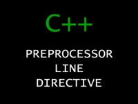 C++ Programming Tutorial 68 - Preprocessor Line Directive