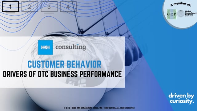 Drivers of DTC Business Performance - Customer Behavior
