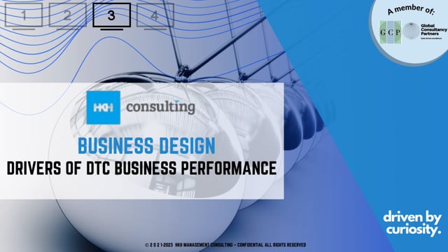 Drivers of DTC Business Performance - Business Design