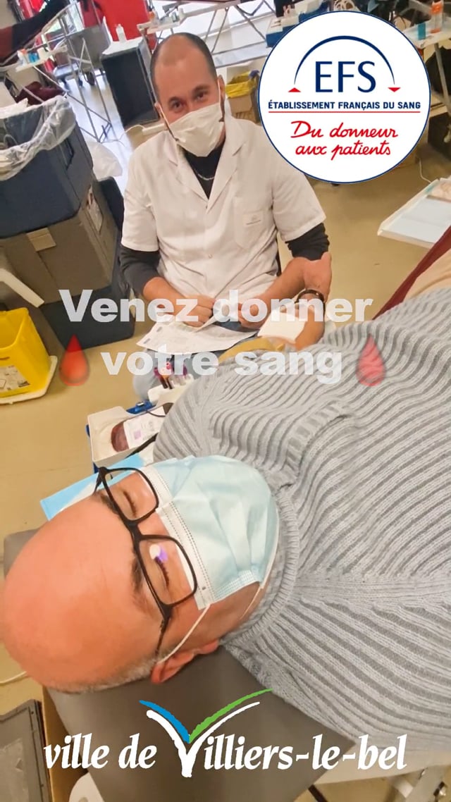 Vimeo Video : Donnons notre sang !