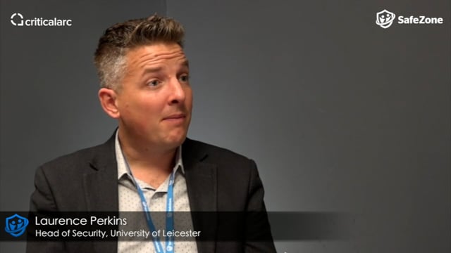 University of Leicester - Customer Success Story (Laurence Perkins - Head of Security)