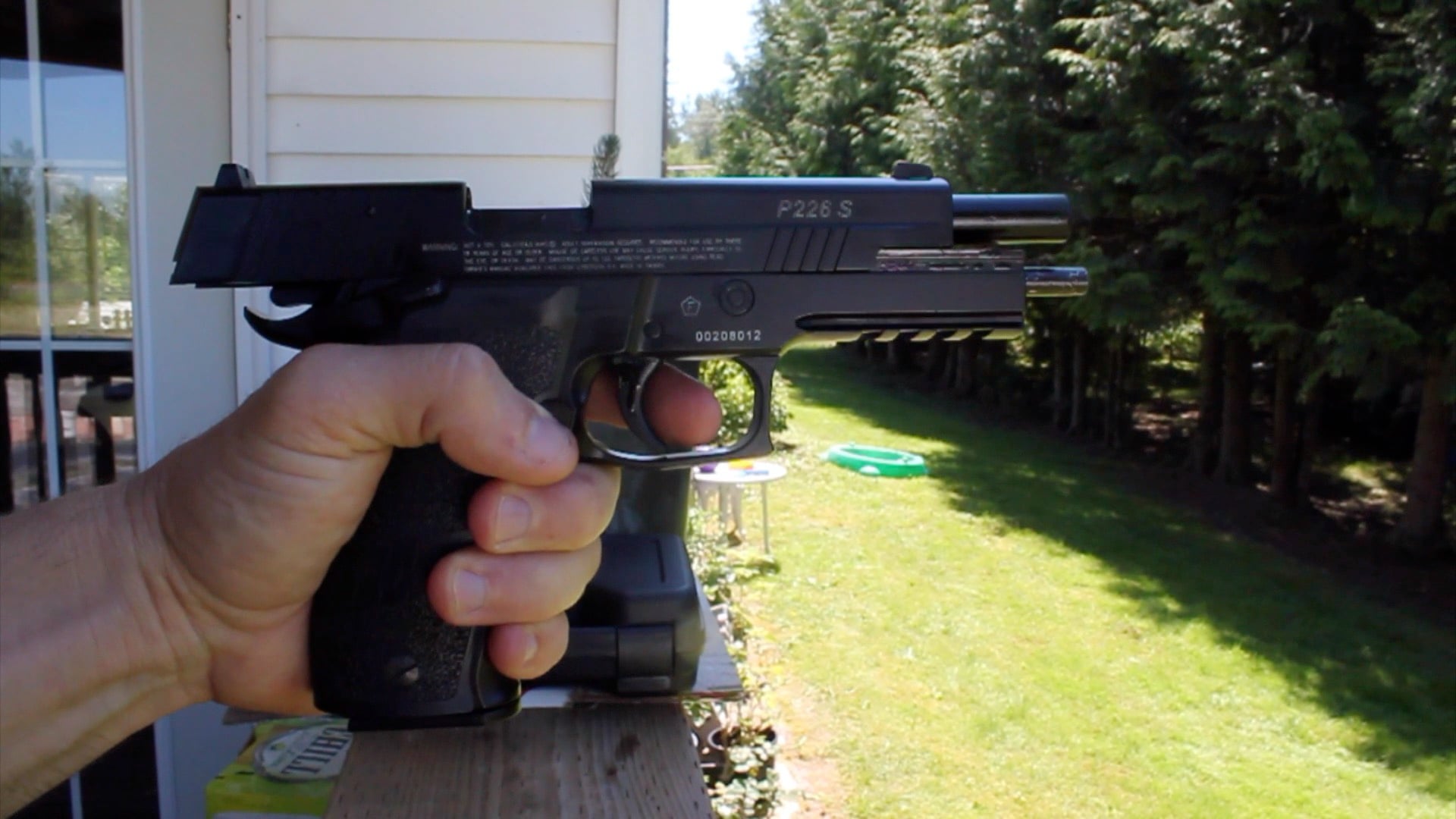 Cybergun Sig Sauer X-Five P226 CO2 BB Airgun Review 2