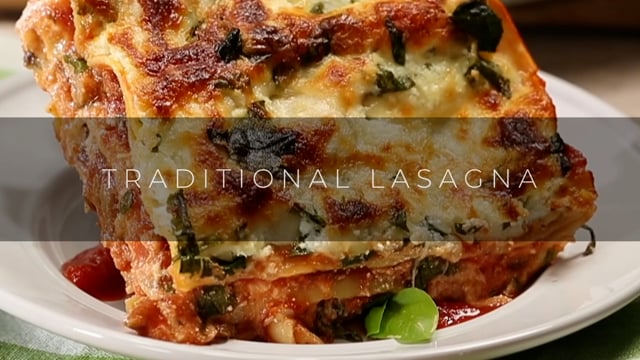 Traditional Lasagna - promo video