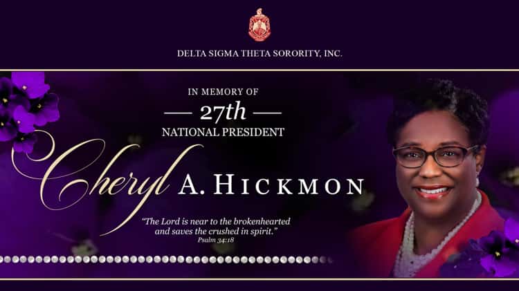 27th President Cheryl A. Hickmon Omega Omega and Memorial Service