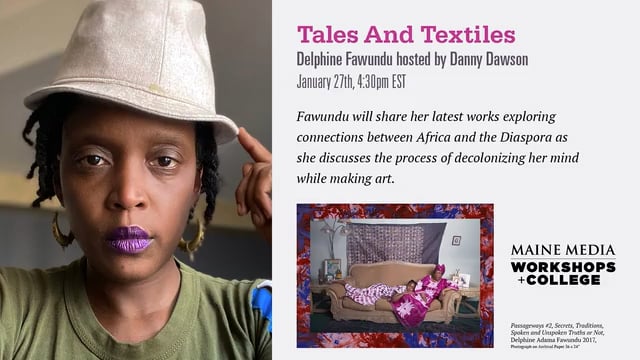 Adama Delphine Fawundu - Alumni Lecture "Tales and Textiles"