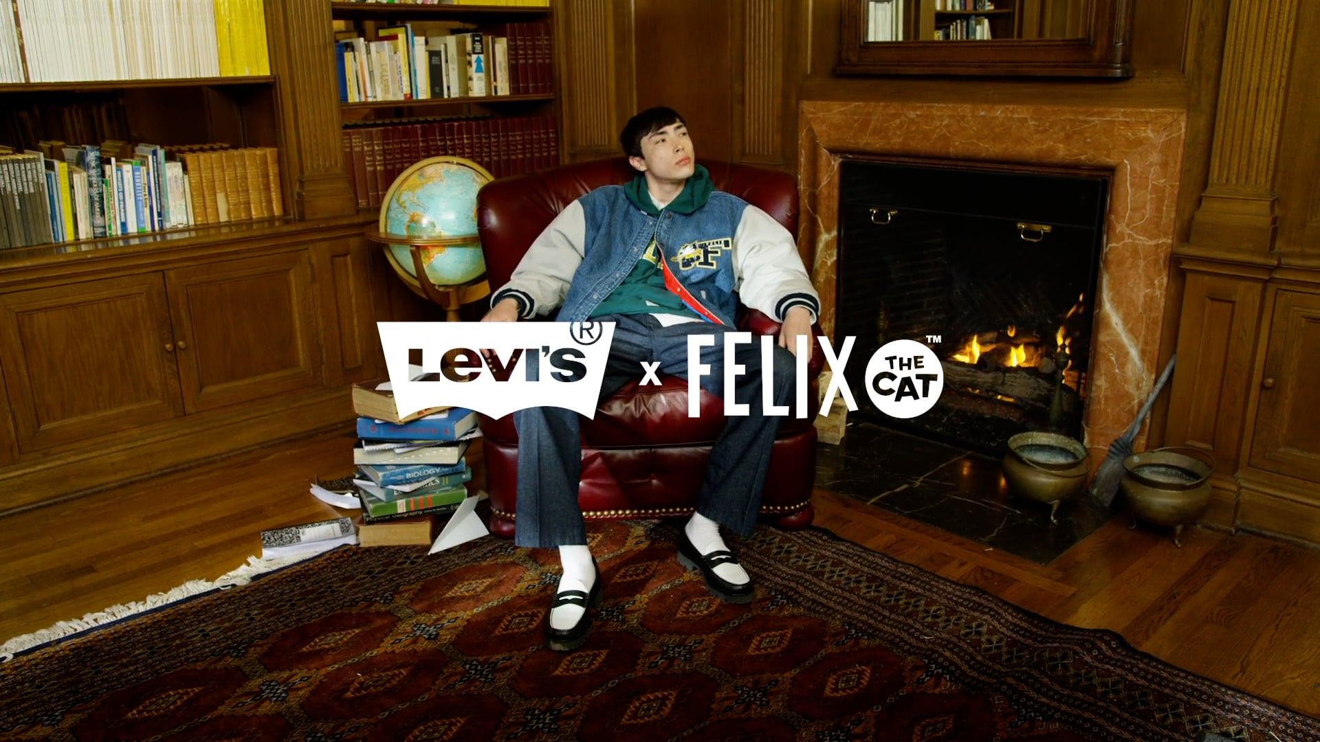 Levis x Felix The Cat Campaign
