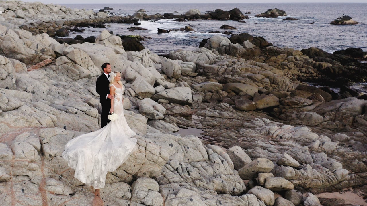 Stephanie & Brant at Esperanza in Los Cabos