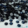 Bleu nuit - Strass thermocollant en verre - 1mm à 6mm