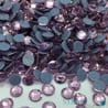 Rose clair - Strass thermocollant en verre - 2mm à 6mm