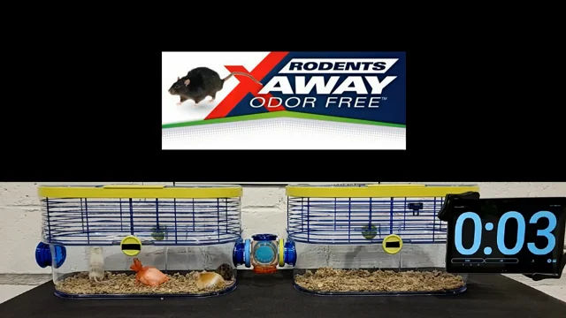 Drive Mice Out Using Rodents Away™ Odor Free Mouse Repellent 
