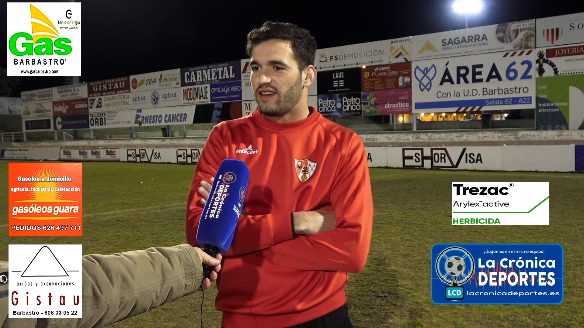 LA PREVIA / CF Illueca - UD Barbastro / HUGO GISTAU (Jugador y Capitán UD Barbastro) Jornada 22 / 3ª División