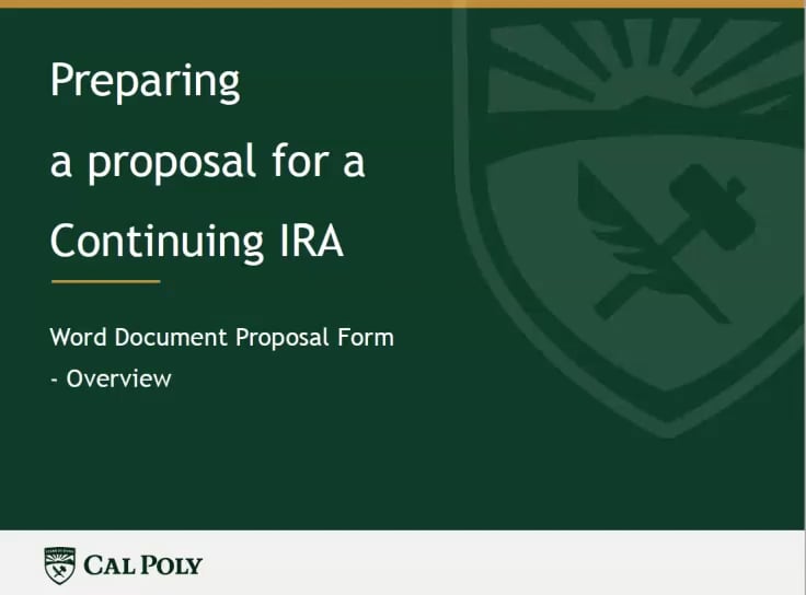 Continuing IRA Word Document form on Vimeo