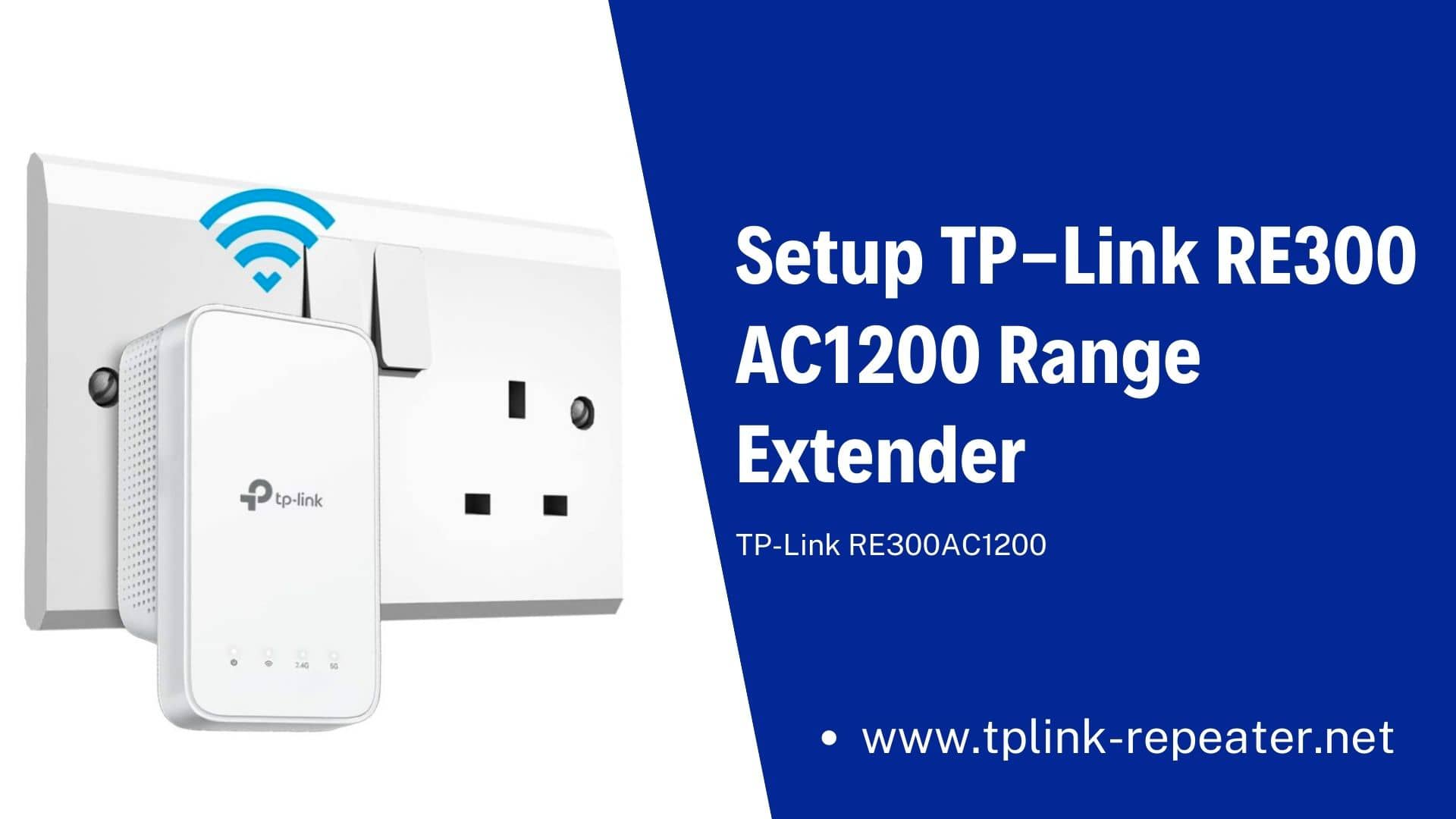 Setup TPLink RE300 AC1200 Range Extender on Vimeo