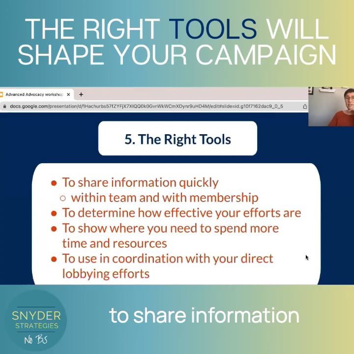 The Right Tools Will Shape Your Campaign