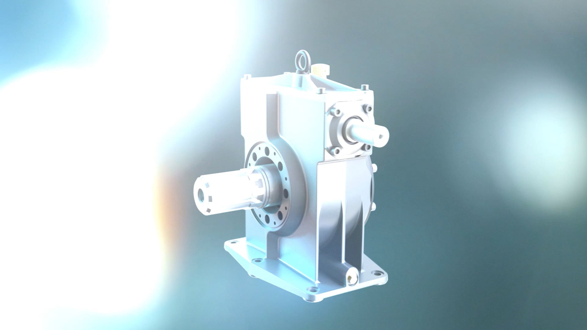 Worm Planetary Gearbox w/ Lockups