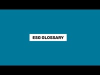 ESG Glossary