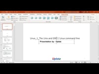 Linux - Unix - GNU Linux Command Line - part 1