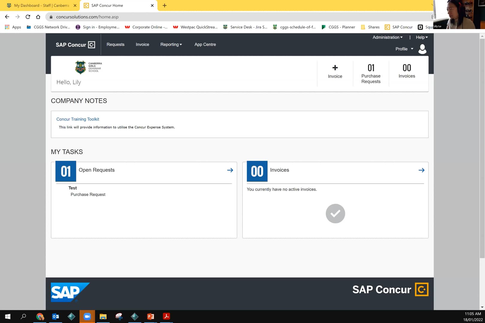 SAP Concur Training to users by Lily 18 Jan 22.mp4 on Vimeo