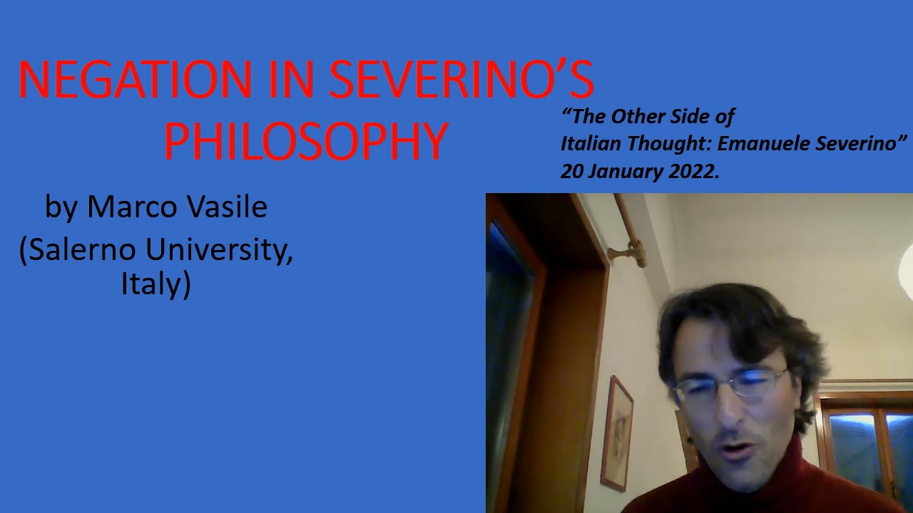 Talk by Marco Vasile
