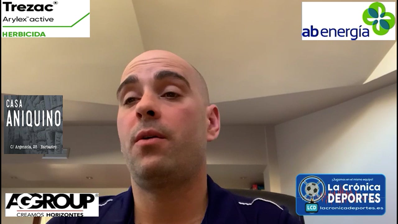 CARLOS GIL (Entrenador Caspe) CD Caspe 1-1 UD Biescas / J 22 / 3ª División