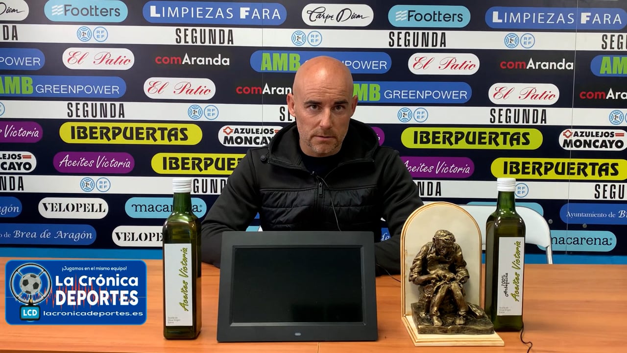 DANI MARTÍNEZ (Entrenador Brea) CD Brea 1-1 Peña Deportiva / Jornada 20 / 2ª RFEF - Grupo 3 / Fuente: YouTube CD Brea