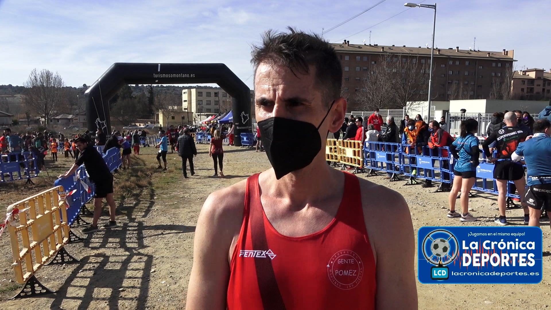 PACO SAHÚN (Responsable de la Organización) 4ª Edición Cross Pómez y Campeonato Provincial Escolar