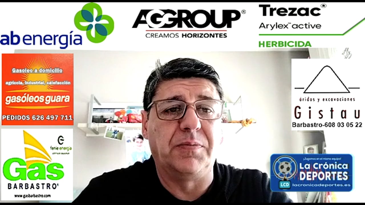 JOSETE (Entrenador Barbastro) CF Illueca 0-2 UD Barbastro / J 22 / 3ª División